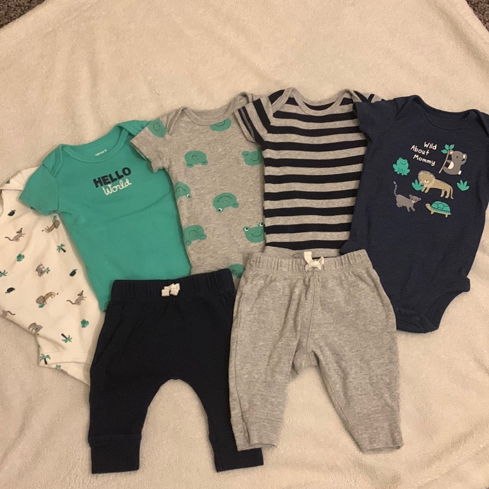 Carter’s Baby Boy Onesies and Pants